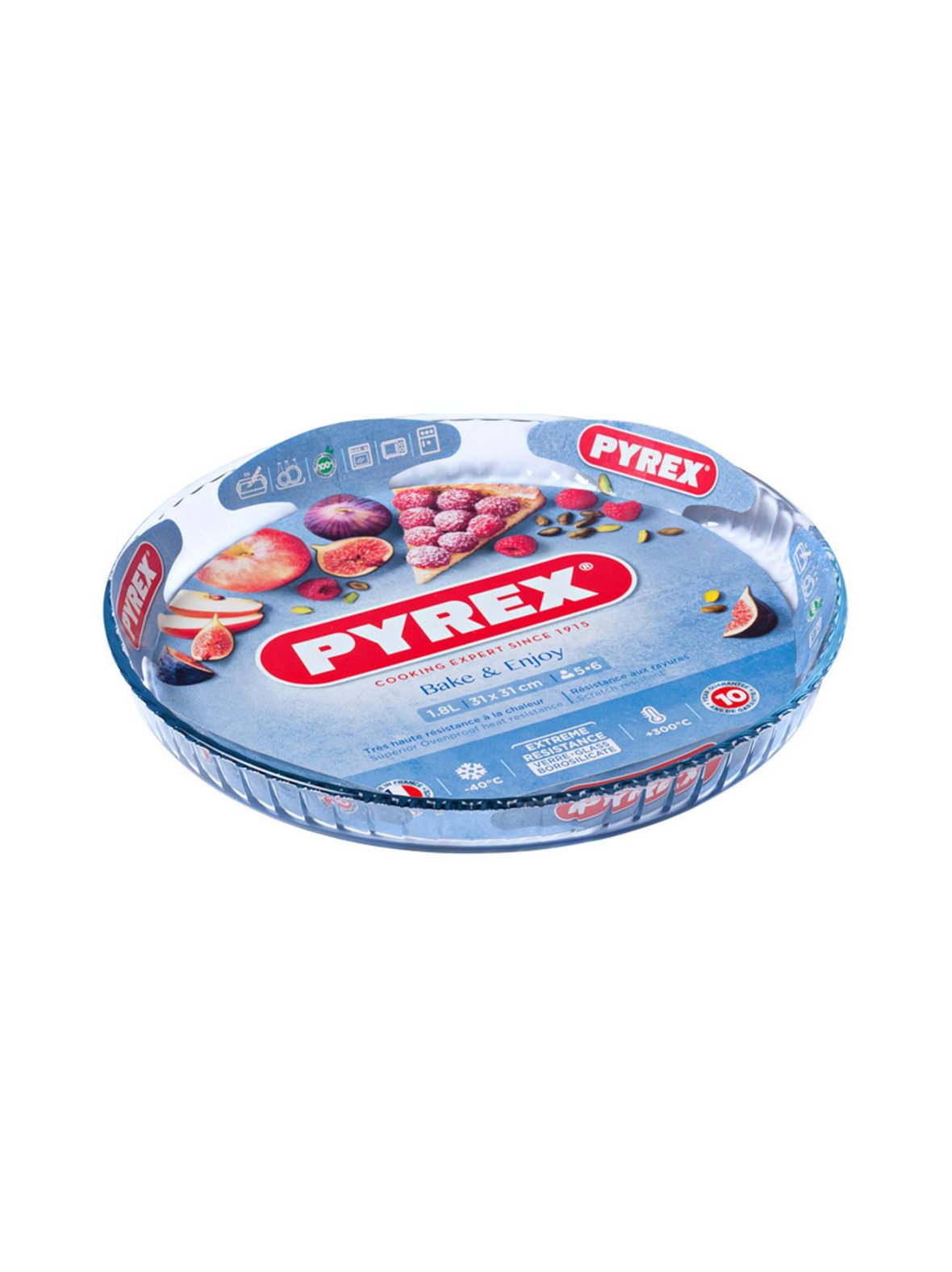 Pyrex Bake & enjoy -piirakkavuoka, ø 30 cm