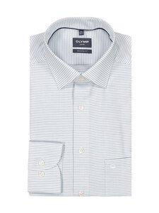 Olymp - Modern Fit Structure Check krekls ar apkakli - 11 BLEU | Stockmann