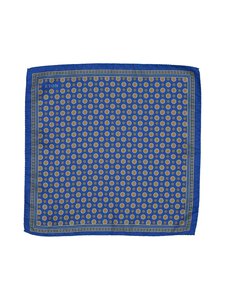 Eton - Medallion-silkkitaskuliina - 25 MID BLUE | Stockmann