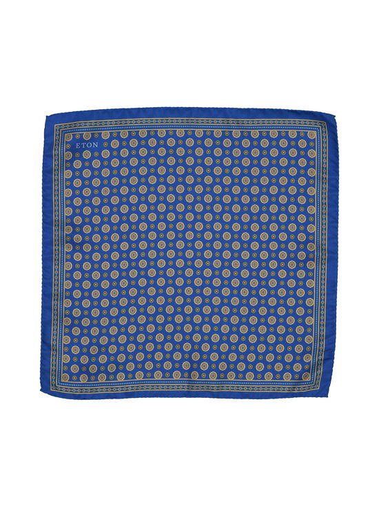 Eton - Medallion-silkkitaskuliina - 25 MID BLUE | Stockmann - photo 1