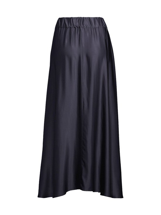 ESSENTIALS by Stockmann - Alice- pitkä satiinihame - DK.NAVY | Stockmann - photo 2