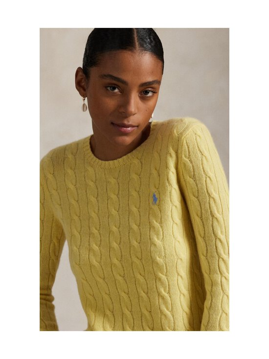 Polo Ralph Lauren - Palmikkoes kampsun Julianna - FALL YELLOW | Stockmann - photo 5