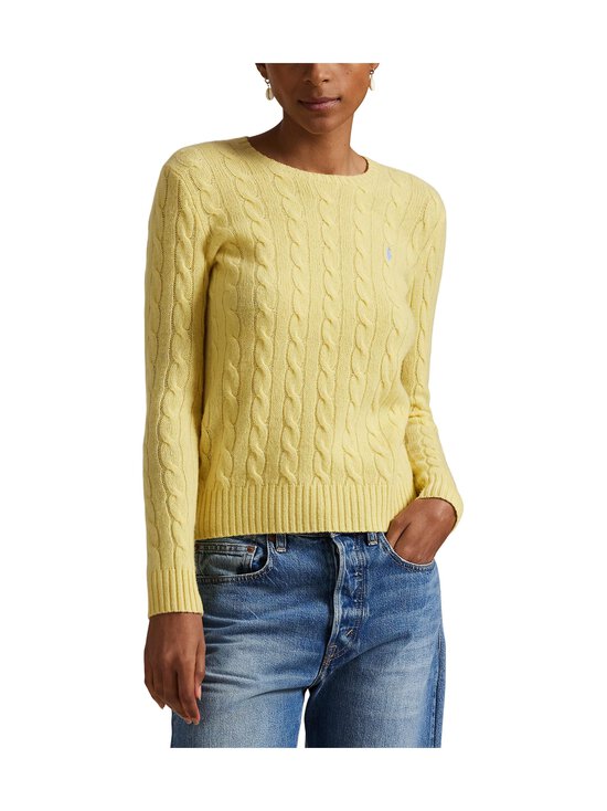 Polo Ralph Lauren - Palmikkoes kampsun Julianna - FALL YELLOW | Stockmann - photo 3