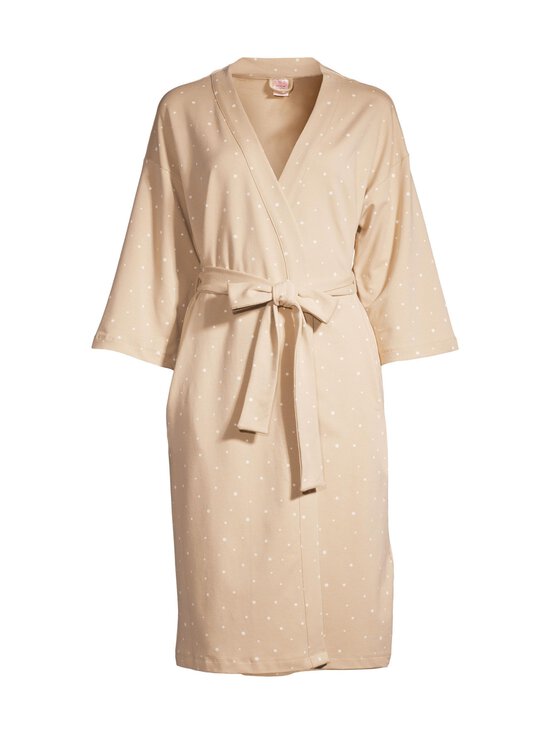 NOOM loungewear - Hommikumantel Ava - BEIGE/WHITE COMBO - photo 1 NOOM loungewear - Hommikumantel Ava - BEIGE/WHITE COMBO | Stockmann - photo 1
