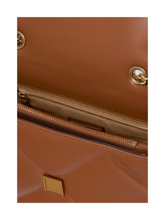 Tory Burch - Nahkkott Kira Diamond Quilt Convertible - 204 CLASSIC CHESTNUT | Stockmann - photo 3