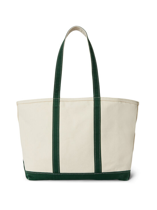 Polo Ralph Lauren - Tote Medium soma - CREAM/GREEN | Stockmann - photo 2