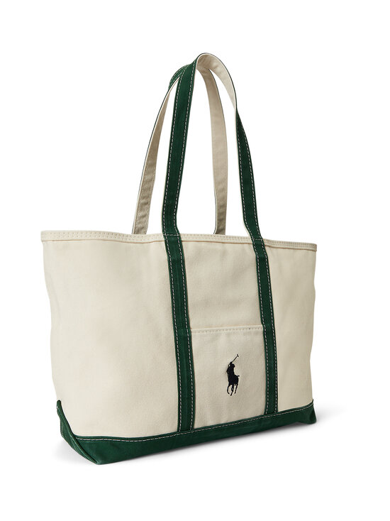 Polo Ralph Lauren - Tote Medium soma - CREAM/GREEN | Stockmann - photo 3