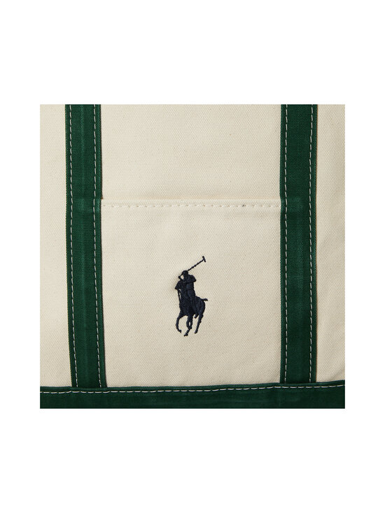 Polo Ralph Lauren - Tote Medium soma - CREAM/GREEN | Stockmann - photo 5