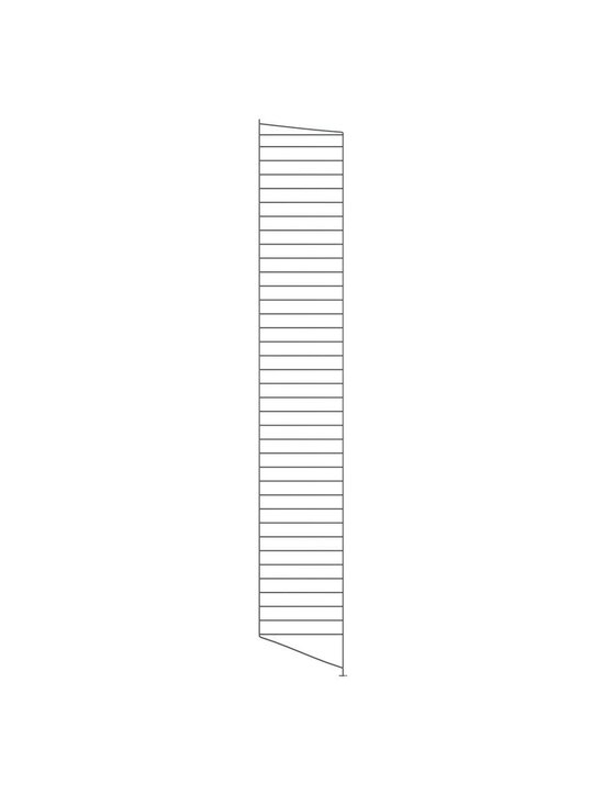 String Furniture - String-lattiasivupaneeli tummanharmaa 200 x 30 cm - GREY | Stockmann - photo 1