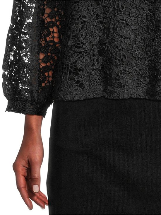 NOOM - Norah mežģīņu blūze - BLACK - photo 4 NOOM - Norah mežģīņu blūze - BLACK | Stockmann - photo 4