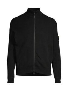 Stone Island - Logo Patch adīta jaka - V0029 BLACK | Stockmann