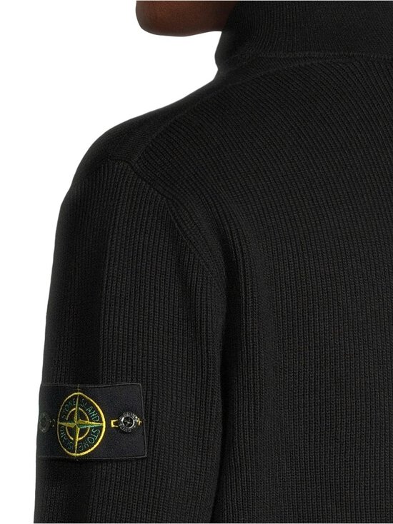 Stone Island - Logo Patch adīta jaka - V0029 BLACK | Stockmann - photo 6
