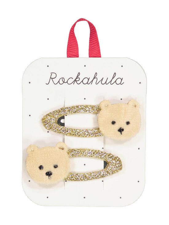Rockahula - Teddy Bear matu sprādzes 2 gab. - BROWN - photo 1 Rockahula - Teddy Bear matu sprādzes 2 gab. - BROWN | Stockmann - photo 1