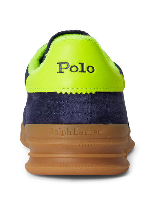 Polo Ralph Lauren - Aera Low brīvā laika apavi - 002 NAVY/SAFETY YELLOW | Stockmann - photo 3