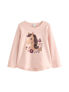 Lindex - Krekls ar aplikāciju - 6928 PINK | Stockmann