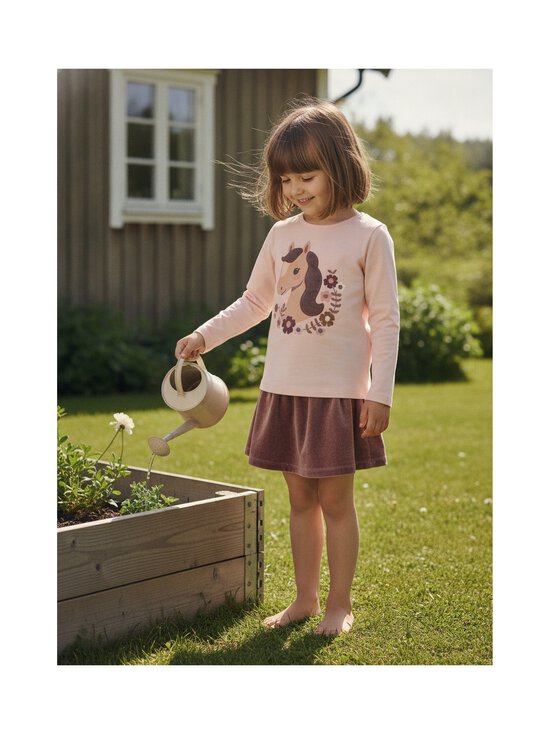 Lindex - Krekls ar aplikāciju - 6928 PINK | Stockmann - photo 3
