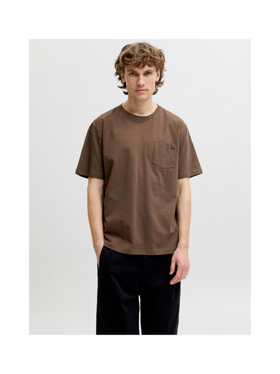 Jack & Jones - JjeDover Slub T-krekls - COCOA | Stockmann - photo 2