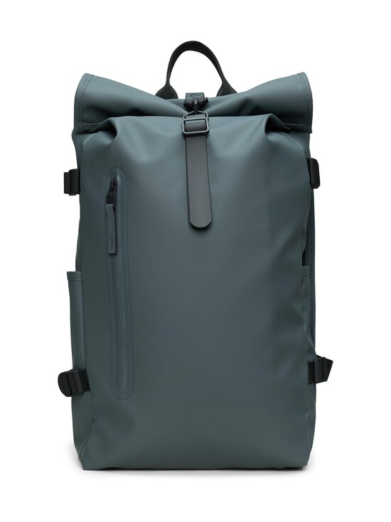 Rains - Rolltop Rucksack Large W3 mugursoma - 153 DARK GREY | Stockmann - photo 1
