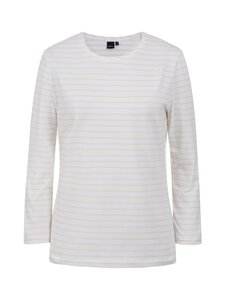 Ril's - Leon Striped trikotāžas krekls - 411 YELLOW STRIPES | Stockmann