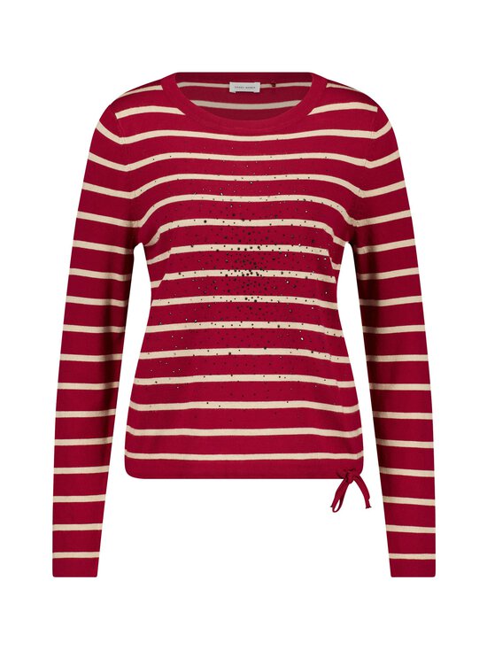 Gerry Weber Edition - Raidallinen neulepaita - 6028 CHIANTI, TAUPE STRIPE - photo 1 Gerry Weber Edition - Raidallinen neulepaita - 6028 CHIANTI, TAUPE STRIPE | Stockmann - photo 1