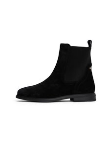 Tommy Hilfiger - Poolsaapad Flag Suede - BDS BLACK Tommy Hilfiger - Poolsaapad Flag Suede - BDS BLACK | Stockmann