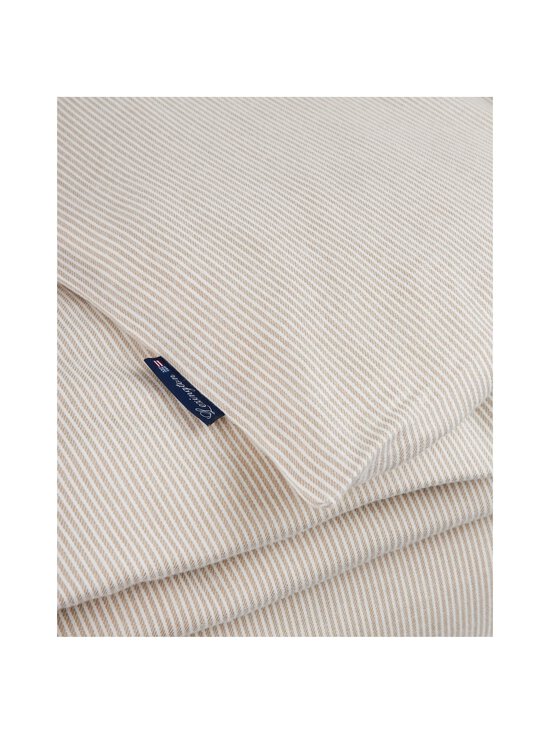 Lexington - Striped Lyocell Flannel gultasveļas komplekts - 2600 BEIGE/WHITE - photo 2 Lexington - Striped Lyocell Flannel gultasveļas komplekts - 2600 BEIGE/WHITE | Stockmann - photo 2