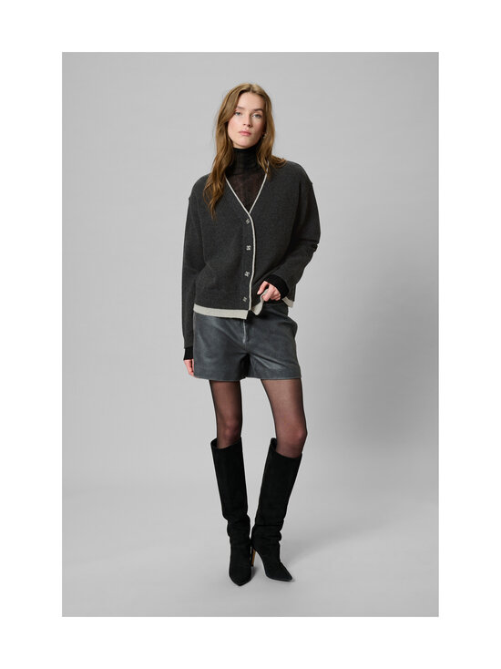 MY ESSENTIAL WARDROBE - MWTracy adīta vilnas jaka - 170 DARK GREY MELANGE | Stockmann - photo 4