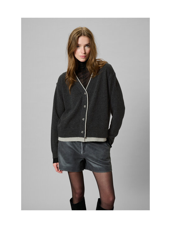 MY ESSENTIAL WARDROBE - MWTracy adīta vilnas jaka - 170 DARK GREY MELANGE | Stockmann - photo 6