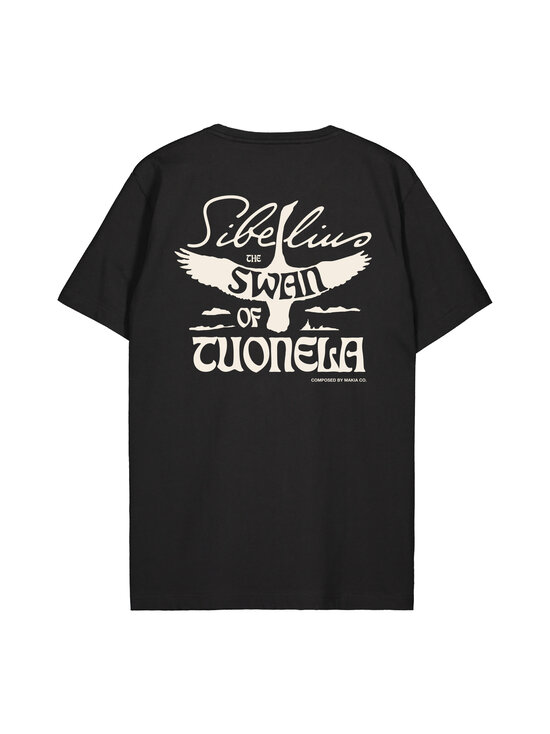 Makia - Swan of Tuonela t-paita - 999 BLACK | Stockmann - photo 2