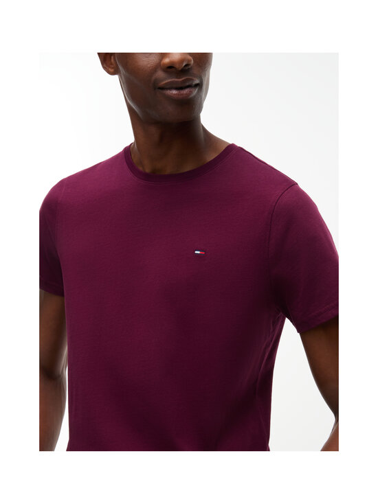Tommy Jeans - Xslim Jersey t-krekls - V11 CALYPSO BERRY | Stockmann - photo 4