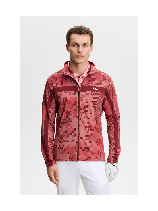 J.Lindeberg - Jakk Bridger Tour Print Mid Layer - S242 TOUR 26 TONAL PINK L | Stockmann - photo 3