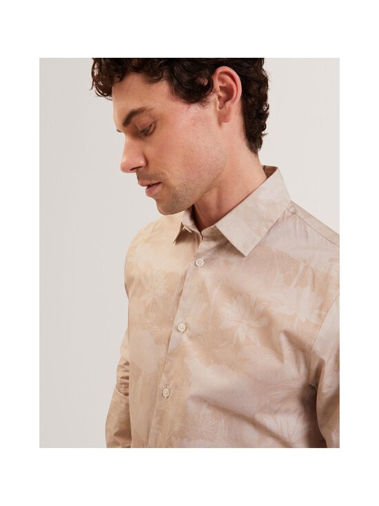 Ted Baker London - Ocanials Tonal Floral -kauluspaita - ECRU | Stockmann - photo 4