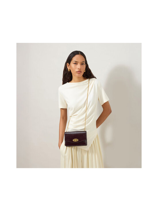 Mulberry - Õlakott Small Darley Patent - V697 DEEP AUBERGINE | Stockmann - photo 6