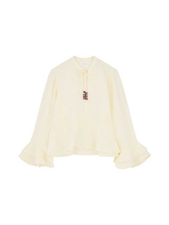 Skall Studio - Frigga flounce -paita - BUTTERMILK | Stockmann - photo 1