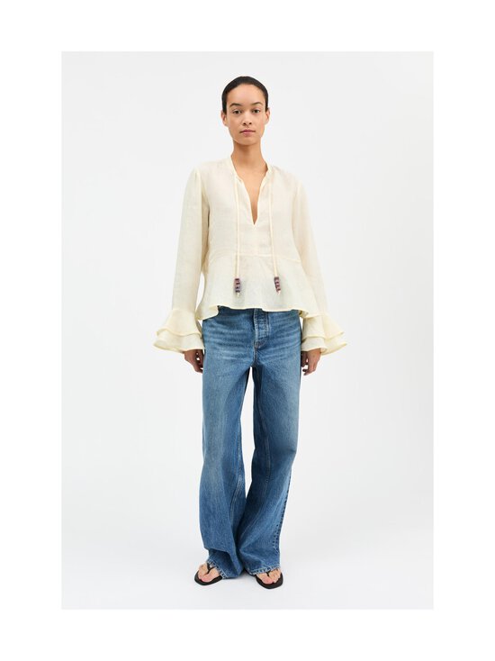 Skall Studio - Frigga flounce -paita - BUTTERMILK | Stockmann - photo 2