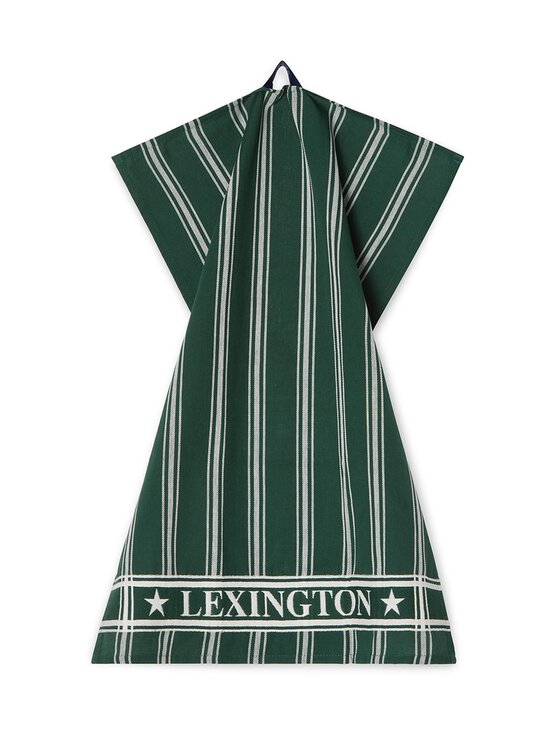 Lexington - Cotton Jacquard -keittiöpyyhe 50 x 70 cm, 2 kpl - 8550 GREEN/WHITE | Stockmann - photo 2