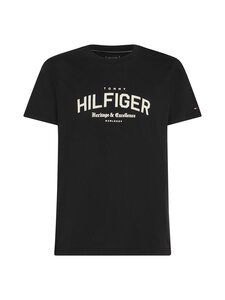 Tommy Hilfiger - Arch Logo T-krekls - BDS BLACK Tommy Hilfiger - Arch Logo T-krekls - BDS BLACK | Stockmann