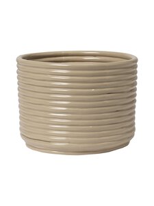 Ferm Living - Keraamiline pott Corduroy - OFF-WHITE | Stockmann