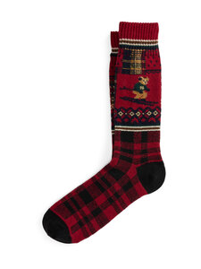 Polo Ralph Lauren - Polo Bear Ski Crew zeķes - RED MULTI | Stockmann