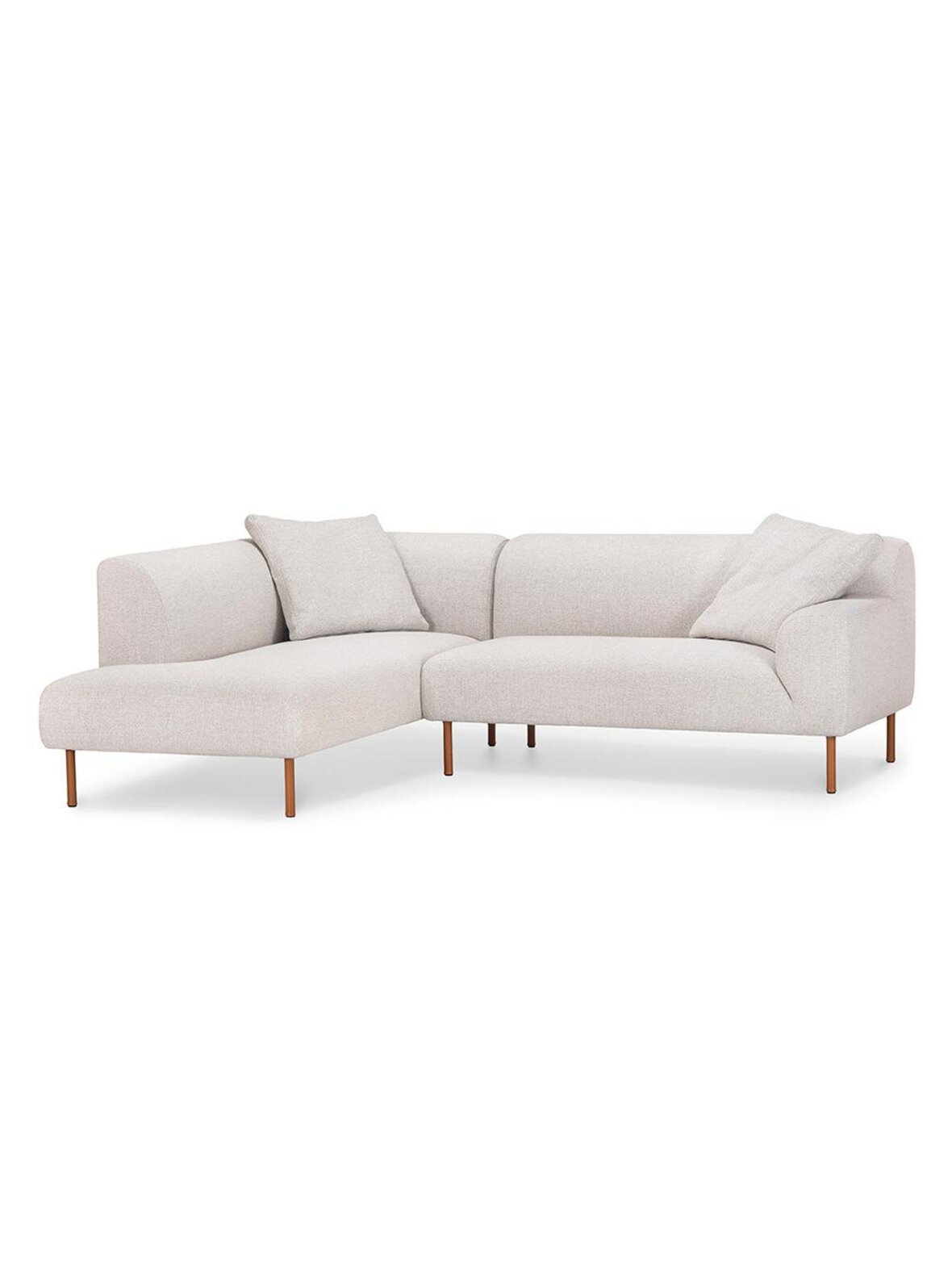Bonnie-kulmasohva stone-kangas 07 beige l 224 cm