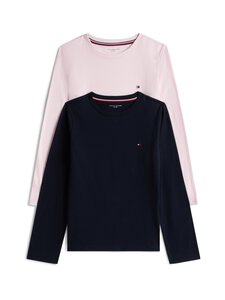 Tommy Hilfiger - Krekli ar garām piedurknēm, 2 gab. komplekts - 0VX DESERT SKY/LIGHT PINK Tommy Hilfiger - Krekli ar garām piedurknēm, 2 gab. komplekts - 0VX DESERT SKY/LIGHT PINK | Stockmann