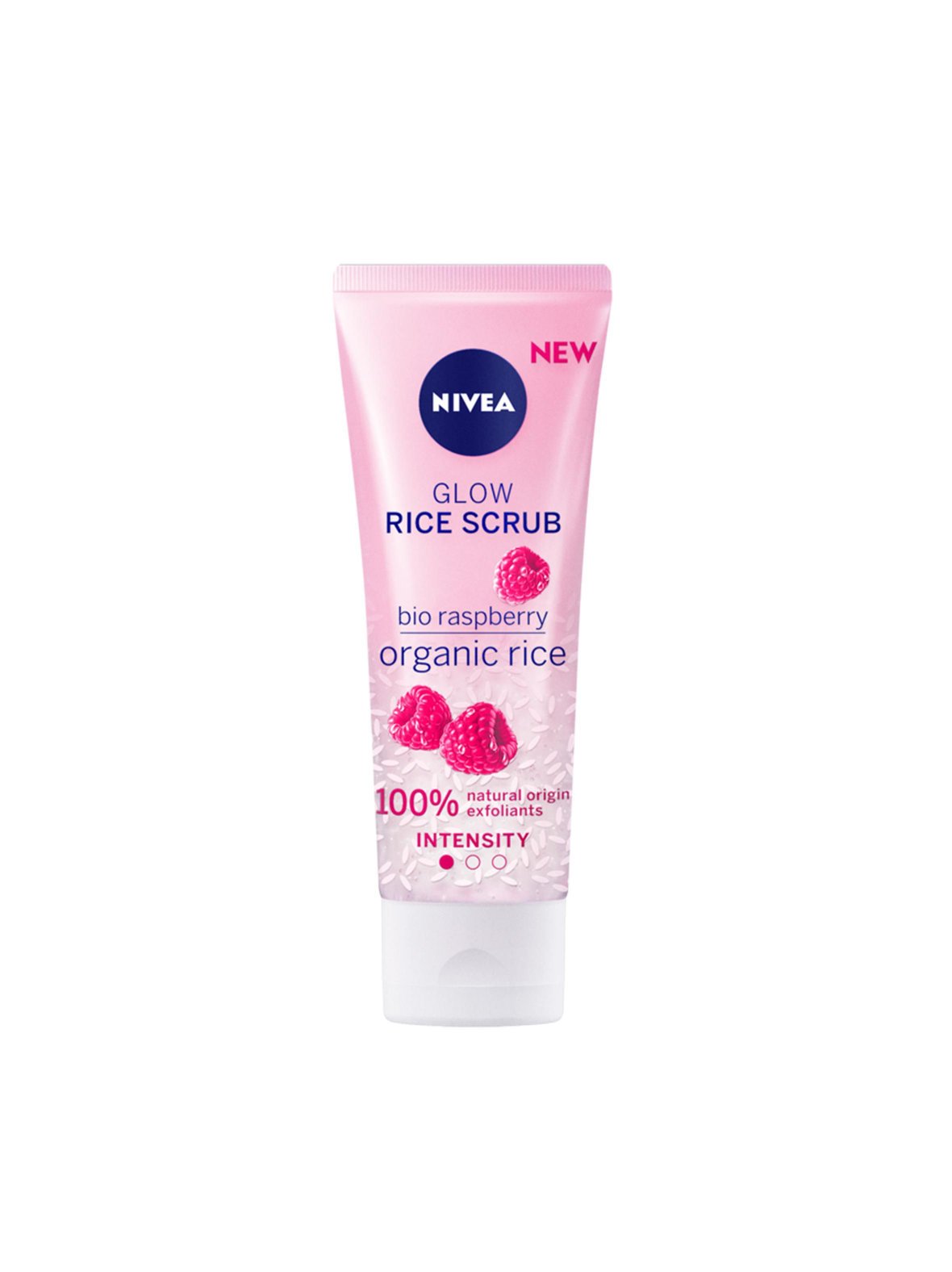 Glow Rice Scrub -kuorintavoide kuivalle ja herkälle iholle 75 ml
