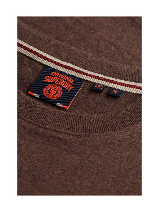 Superdry - Essential t-paita - H9E NUTMEG BROWN MARL | Stockmann - photo 5