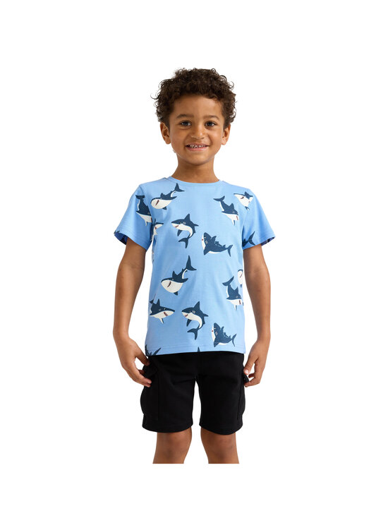 Lindex - T-särk Shark - 7859 BLUE | Stockmann - photo 3