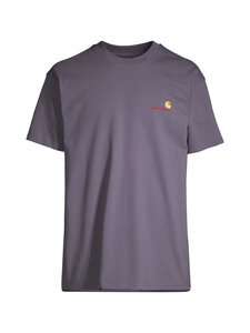 Carhartt WIP - American Script T-krekls - 3RIXX SHADY PURPLE | Stockmann