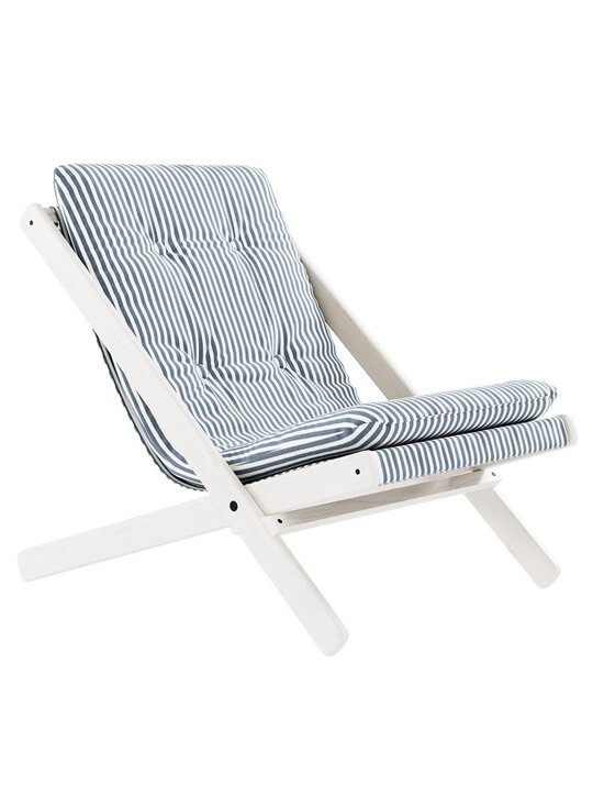 Karup - Boogie-nojatuoli beach blue / white - BLUE | Stockmann - photo 1
