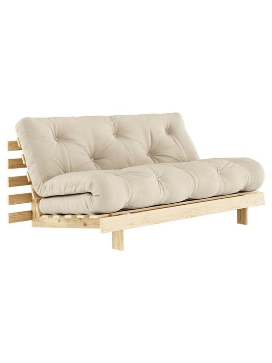 Karup - Roots-futonsohva beige/mänty L 160 cm - BEIGE | Stockmann - photo 1