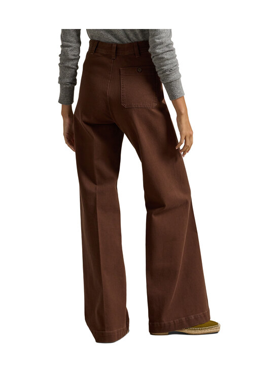 Polo Ralph Lauren - Woven Flare -housut - BROWN | Stockmann - photo 3