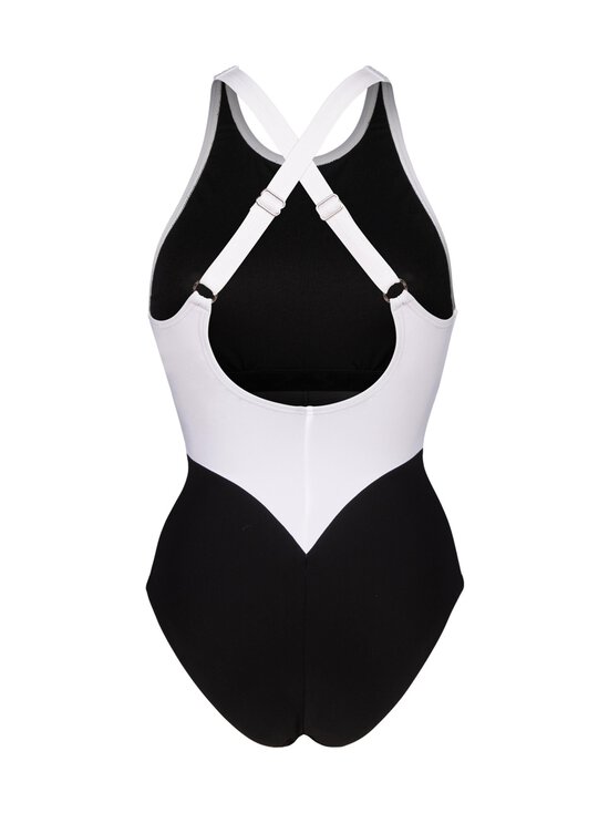 Arena - Silvia Cross Back peldkostīms - 515 BLACK-WHITE-BLACK - photo 2 Arena - Silvia Cross Back peldkostīms - 515 BLACK-WHITE-BLACK | Stockmann - photo 2