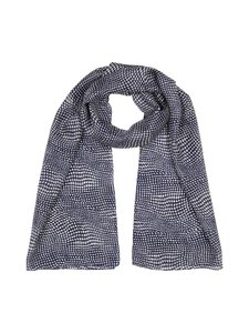 A+more - Hely-silkkihuivi 50 x 180 cm - BLUE/WHITE | Stockmann